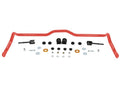 Sway bar - 33mm X heavy duty 1 Sway Bar 2 Links 10 Bushings 2 Lateral Locks 2 Tubes 2 Bolts 8 Washers 4 Nuts Install Guide Grease