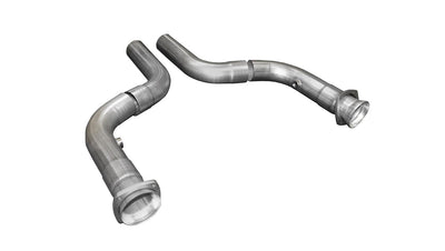 ***Discontinued***Long Tube Header Connection Pipes Works With Headers X-Pipes 15-17 Ford Mustang GT 5.0L V8 Stainless