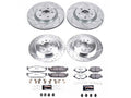 Power Stop 11-19 Lincoln MKT Front and Rear Z36 Truck & Tow Brake Kit