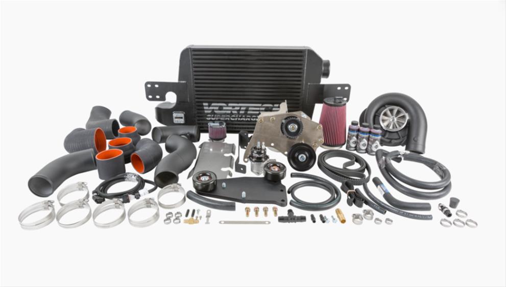 Tuner Kit 16- 17 6.2L Camaro SS w/V-3 Si Charge Cooler Black Finish