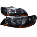 CRYSTAL HOUSING HEADLIGHTS BLACK