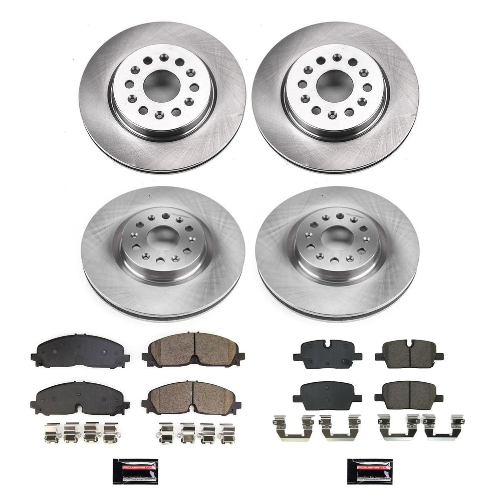 Power Stop 2021 Cadillac XT5 Front & Rear Autospecialty Brake Kit