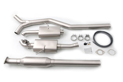 cp-e cp-e Austenite Exhaust / Ford Fusion EcoBoost 13- CAT Back 3.00in OD Mandrel Bent 12.00in O