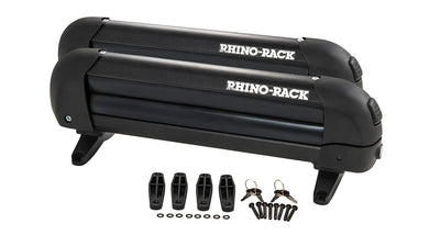 ~(14 lbs. 57X7X6)~ Vortex ROC25 Flush Black 2 Bar Roof Rack