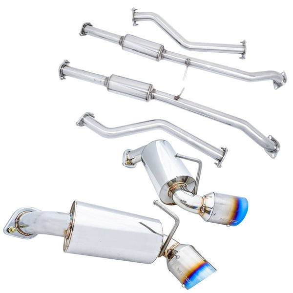 Megan Cat Back Exhaust Nissan 370Z 09-15 Drift-Spec (need to sell with middle pipe - MR-CBS-N7Z09-DS-M)