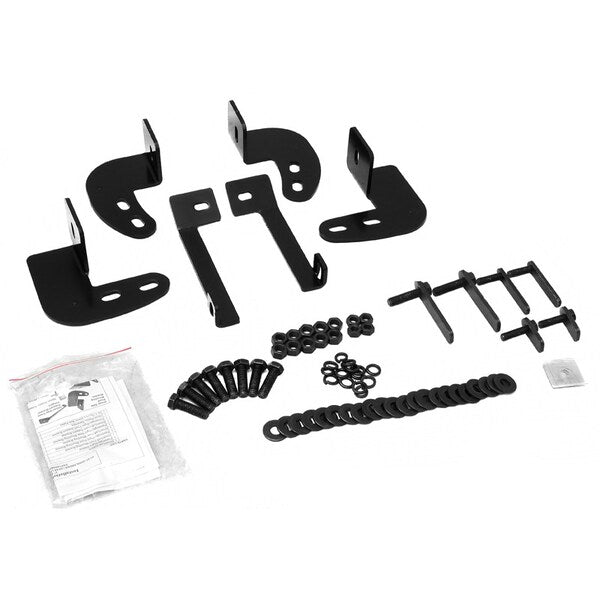 3 INCHES ROUND SIDE STEP BAR - BLAC