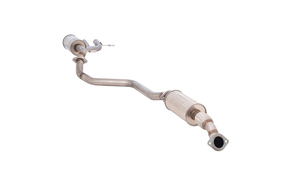 11C VELOSTER N/SR 1.6T 409SS 2.5IN CATBACK EXHAUST SYS REAR MUFFLER FITS FACTORY TIPS