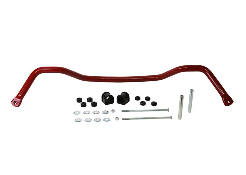 Sway bar - 35mm X heavy duty 1 Sway Bar 10 Bushings 2 Tubes 2 Bolts 8 Washings 2 Nuts Grease