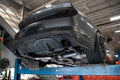3.0 Axle-Back Dual Rear Track Series Exhaust System with 4.5 Polished Black PVD Pro-Series Tips
