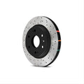 DBA 08-14 Chevrolet Corvette Z51 Rear 4000 Series Slotted Rotors w/Black Hat
