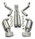 2.75 Inch Cat-Back Sport Dual Exhaust Polished GTX Tips 08-10 Dodge Challenger SRT-8 6.1L V8 Stainle
