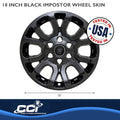 IMP;14-18 SIERRA;BLK;18";6 DBL SPK
