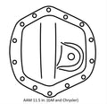 Differential Cover 2001-2019 GM 2003-2018 RAM - Raw