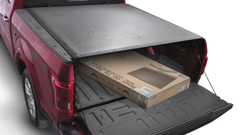 ~(40 lbs. 98X9X5)~ Black Roll Up Truck Bed Cover Ford F-150 2004