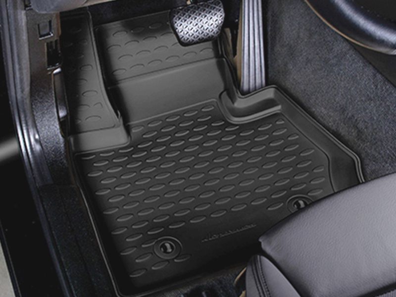 ~(12 lbs. 24X20X9)~ Profile Floor Liners Front and 2nd Row Black RX 350 2016-2018