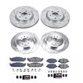 Power Stop 11-19 Lincoln MKT Front & Rear Z23 Evolution Brake Kit