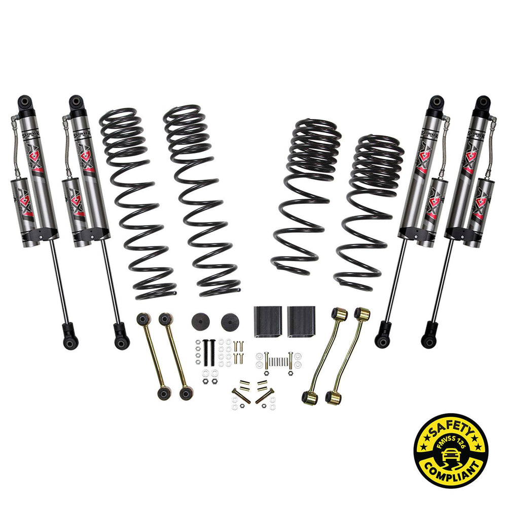 Skyjacker 21-22 Jeep Wrangler Unlimited Rubicon 392 Long Travel 2.5in Coil System w/ ADX 2.0 Shocks