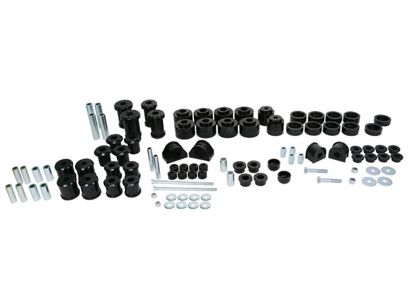 Essential Vehicle Kit 62 Bushings 20 Tubes 4 Bolts 4 Nuts 12 Washers Grease Install Guide