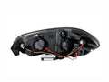 0613 IMPALA/MONTE CARLO HEADLIGHTS CHROME CLEAR PROJECTOR WITH HALOS DRIVE/PASS