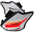5D HB LED TAIL LIGHT CHROME