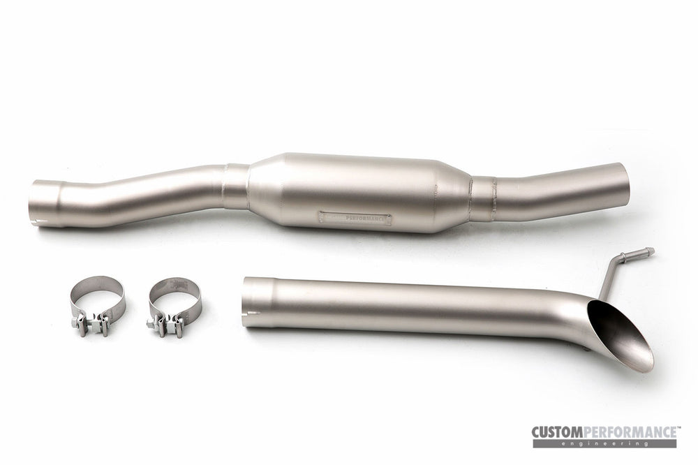cp-e Ford Mustang EcoBoost 2.3L 15- cp-e Austenite 3.00in Single Exhaust / 18in Oval Muffler 304 S