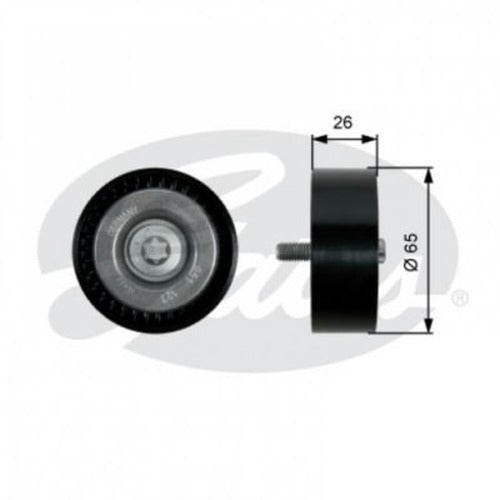 Gates 12-15 Mercedes-Benz C250 4-Cyl. 1.8L Smooth Belt Drive Pulley