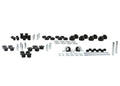Essential Vehicle Kit 42 Bushings 14 Tubes 2 Saddles 2 Bolts 12 Washers 2 Nuts Grease