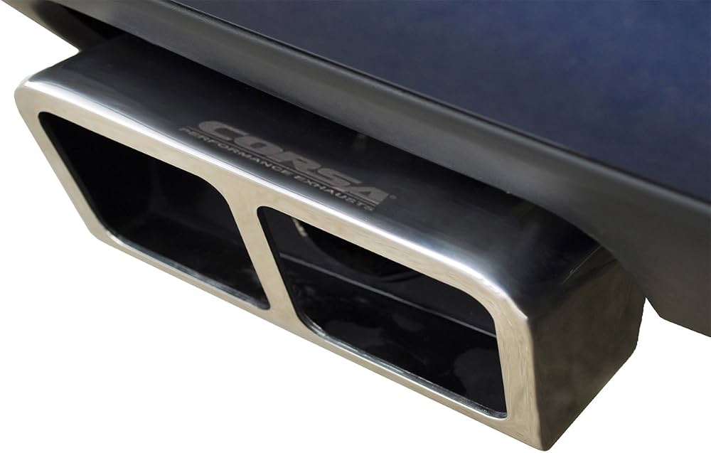 2.75 Inch Cat-Back Sport Dual Rear Exhaust GTX2 Polished Tips 11-14 Dodge Challenger SRT SRT-8 Autom