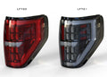 XB LED Tails: Ford F150 (09-14) (Pair / Black)