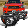 CRYSTAL HOUSING HEADLIGHTS BLACK