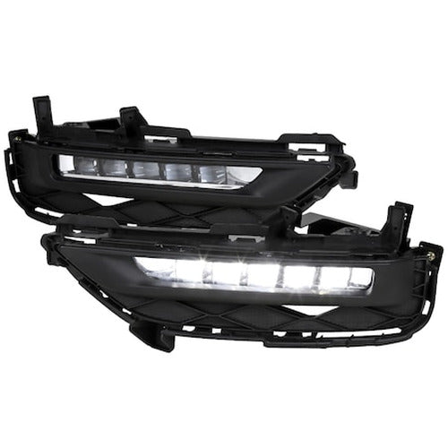 2 DOOR FOG LIGHTS- CLEAR