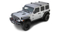 Rhino-Rack 18-21 Jeep Wrangler 4 Door SUV Vortex RCL 2 Bar Backbone Roof Rack - Black
