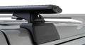 Rhino-Rack 18-21 Jeep Wrangler 4 Door SUV Vortex RCL 2 Bar Backbone Roof Rack - Black