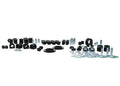 Essential Vehicle Kit 51 Bushings 17 Tubes 4 Spacers 17 Washers Grease Install Guide