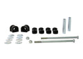 Sway bar - mount and link bushings 10 Bushings 2 Tubes 2 Bolts 8 Washers 2 Nuts Install Guide Grease