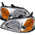 CRYSTAL HOUSING HEADLIGHTS CHROME