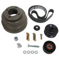 1986-1993 5.0 Mustang 3.33in 8-Rib Pulley Pack Accessory Drive-Standard