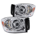 PROJECTOR HEADLIGHT CHROME HOUSING