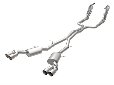 2' HEADERS & GREEN EXHAUST KIT W/SS