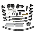 Lift Kit 4 Inch Lift w/Adjustable 4-Links Includes Front Coil Springs U-Bolts Bump Stop Spacers Upper/Lower Radius Arms Lowering Brackets Nitro 8000 Shocks 17-19 Ford F-250/ F-350 Super Duty Skyjacker