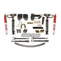 Suspension Lift Kit w/Shock 8.5 Inch Lift Class II 4-Link System Incl. Front Coil Over Shocks Track Bar/Radius Arm/Steering Stabilizer Relo. Bracket Rear Lift Block/U-Bolts  17-19 Ford F-250/ F-350 Super Duty Skyjacker