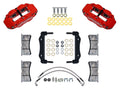 Wilwood 69-83 Porsche 911 Front Superlite Caliper Kit 3.5in MT - Red