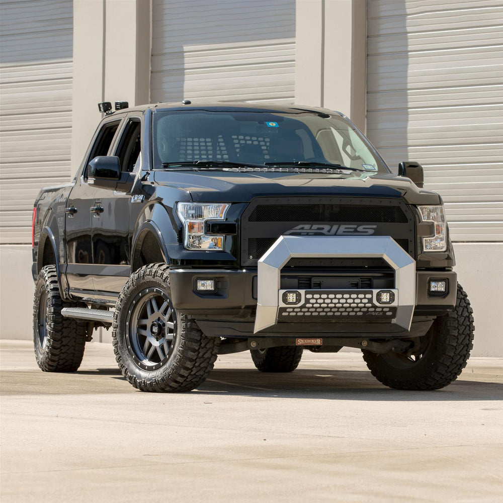 ADVANTEDGE BULL BAR, CHROME W/LED'S