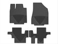 WeatherTech Black Front and Rear All-Weather Floor Mats Fits -20-13 Sentra W329-W85