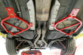 BMR 14-17 Chevy SS Sedan Bolt-On Subframe Connectors - Red