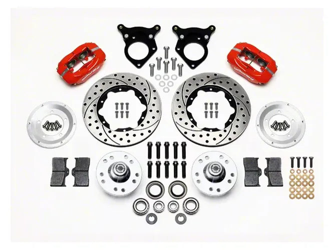 Street Axle Pack - Drilled; Front