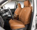 Covercraft 09-12 Dodge Ram Carhartt PrecisionFit Custom Front Row Seat Covers - Brown