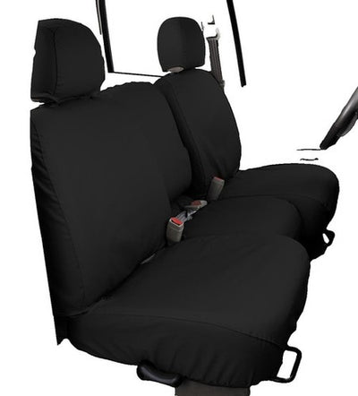 CUSTOM SEAT SAVER POLYCOTTON CHARCOAL