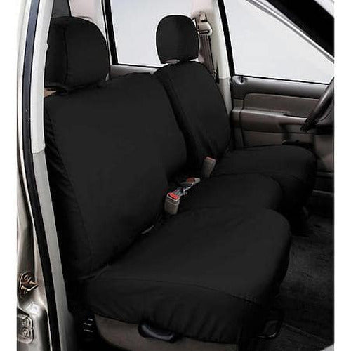 CUSTOM SEAT SAVER POLYCOTTON CHARCOAL