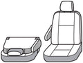 SEAT SAVER 1ST ROW WATERPROOF GREY